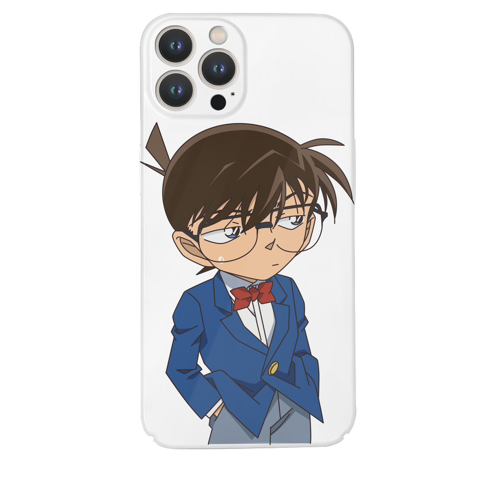 （画像用） 名探偵コナン 江戸川 コナン Detective Conan Conan Edogawa 【iPhone 14シリーズ対応】ハードケース